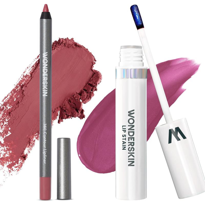 Wonderskin Wonderblading Perfect Lip Duo - Lip Stain & Lipliner