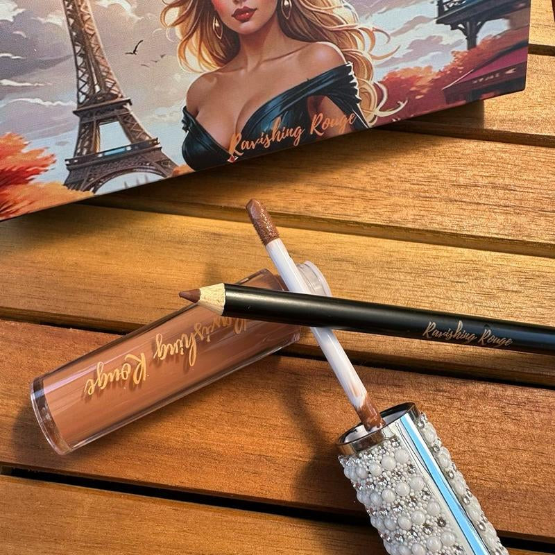 Chocolat Chaud Lip Kit for Beautiful Lips - Makeup and Cosmetic Lipstick Matte