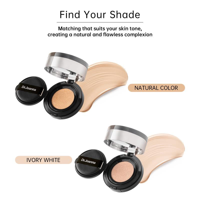 Dr. Joanna Astaxanthin Flaxseed Nourishing Moisturizing Double Layer Air Cushion CC Cream Setting Light Smoke Powder