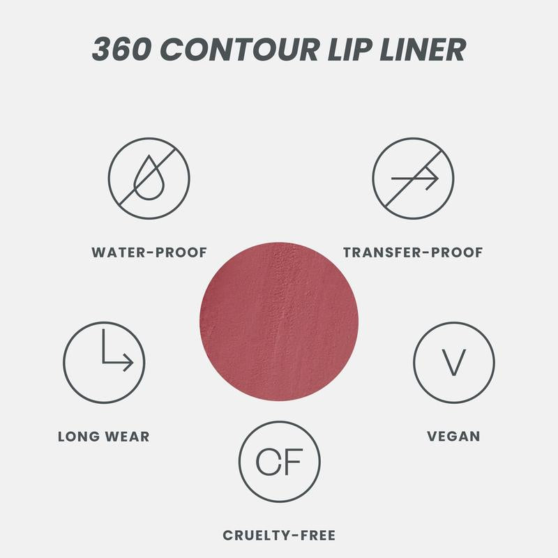 Wonderskin Wonderblading Perfect Lip Duo - Lip Stain & Lipliner
