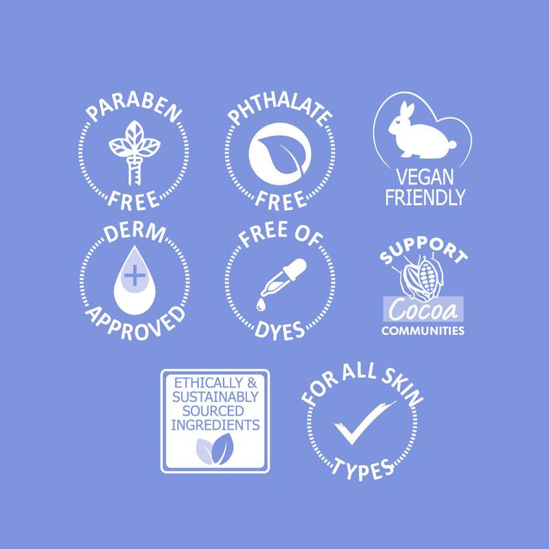 Palmer'S Cocoa Butter Formula Tahitian Vanilla Moisture Drenching Body Cream with Shea Butter & Vitamin E 250G Vegan Friendly Antioxidant Rich for Sensitive Skin