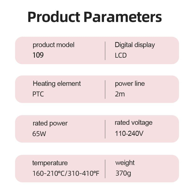 Buetuys 3-In-1 Rotating Curling Iron Brush with LED Display & Ionic Technology - 1.5" Barrel for All Types Auto-Spin Curler Thermal Brush-Pink Straightener Curler Curling Irons Styling Tools Diffuser Curly Crimper Anti-Frizz Sheglam Hair Curl