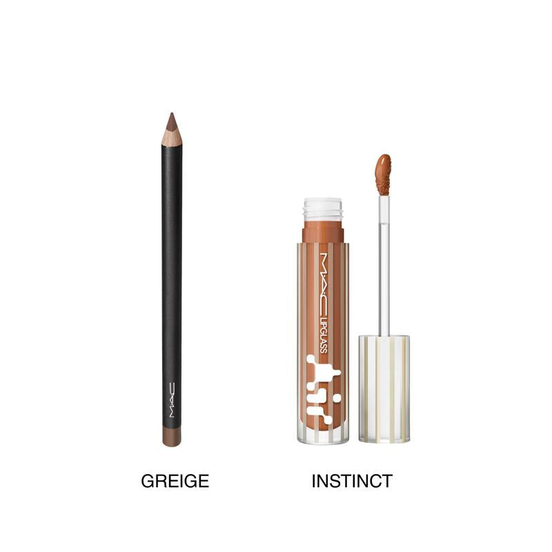 MAC Glossy Lip Duo - Lip Pencil + Lipglass Air