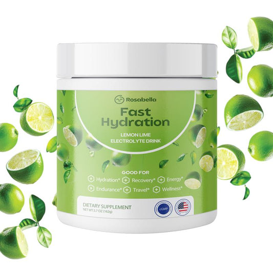 Rosabella Electrolytes for Fast Hydration, Fast Recovery, Electrolyte Imbalance - Watermelon, Lemon Lime, Orange