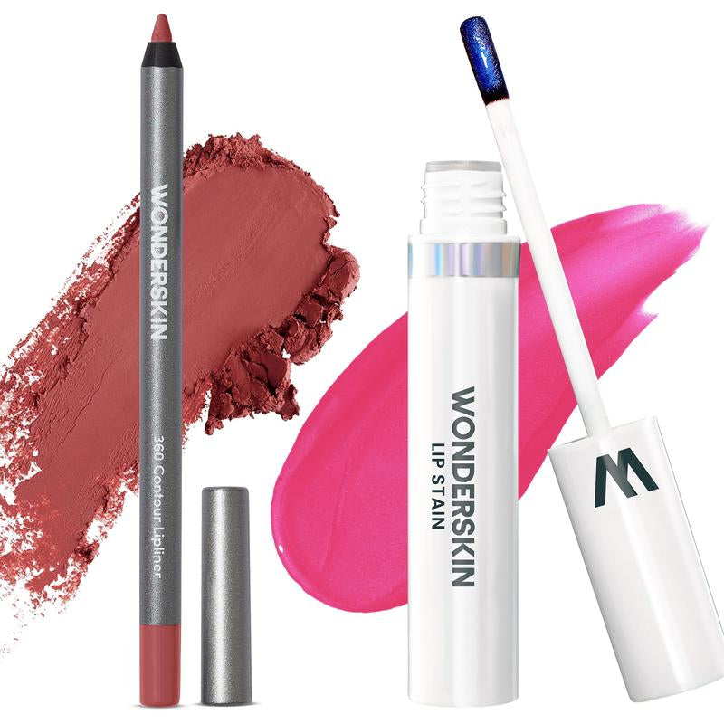 Wonderskin Wonderblading Perfect Lip Duo - Lip Stain & Lipliner