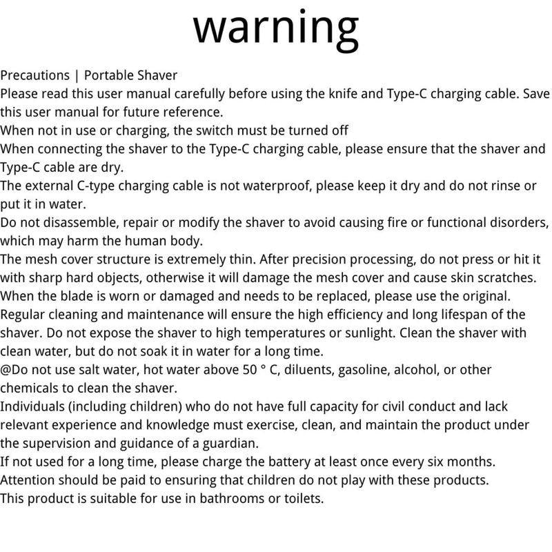 Electric Mini Shaver, Waterproof Portable USB Rechargeable Razor with Lcd Display, Washable Beard Trimmer for Men, Great for Travel and Home Use,Shaver for Women, Shaver for Men,Shaving Products,Barber Equipment