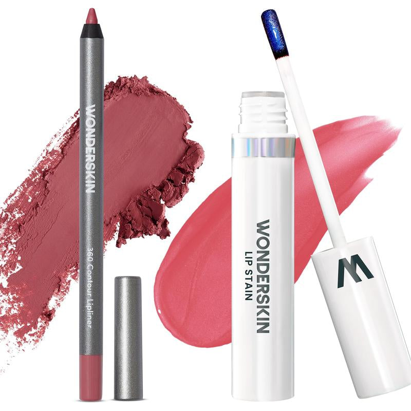 Wonderskin Wonderblading Perfect Lip Duo - Lip Stain & Lipliner