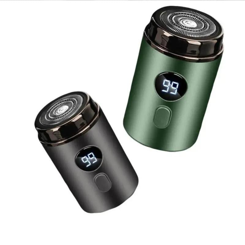Electric Mini Shaver, Waterproof Portable USB Rechargeable Razor with Lcd Display, Washable Beard Trimmer for Men, Great for Travel and Home Use,Shaver for Women, Shaver for Men,Shaving Products,Barber Equipment
