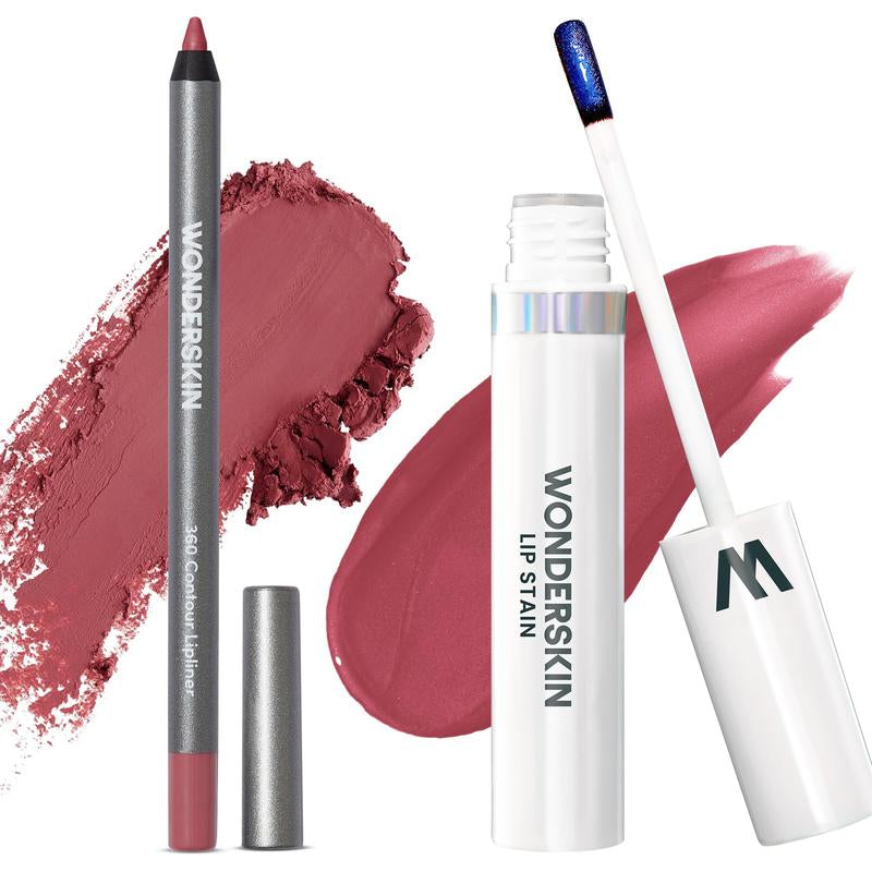Wonderskin Wonderblading Perfect Lip Duo - Lip Stain & Lipliner