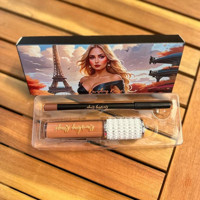 Chocolat Chaud Lip Kit for Beautiful Lips - Makeup and Cosmetic Lipstick Matte