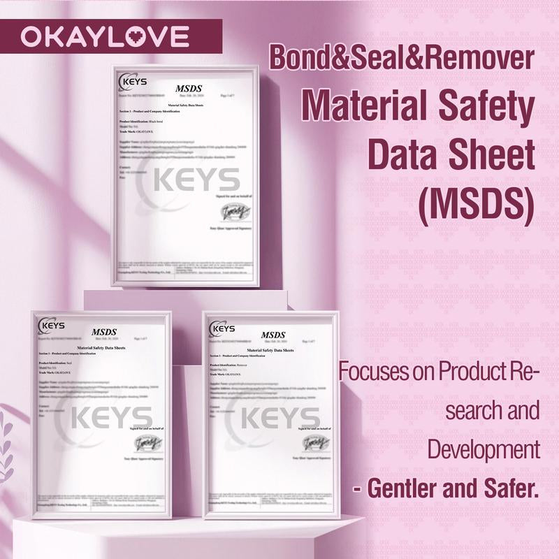 OKAYLOVE Lash Clusters Kit with Long-Lasting Lash Bond and Seal,Tweezers and Remover for DIY Eyelash at Home for Natural Makeup