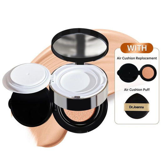 Dr. Joanna Astaxanthin Flaxseed Nourishing Moisturizing Double Layer Air Cushion CC Cream Setting Light Smoke Powder