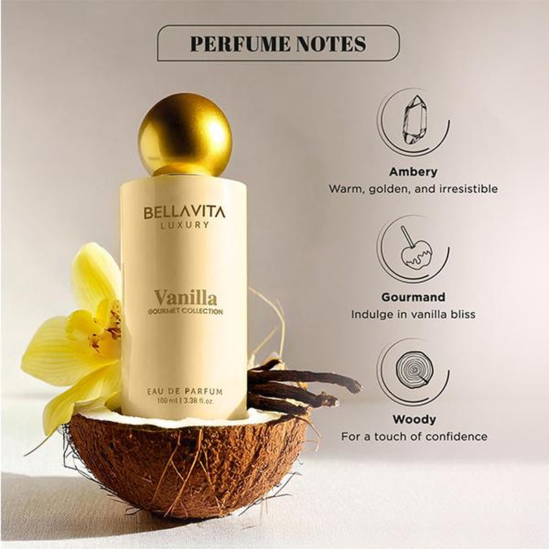 Cupcakes & Cocktails by Bellavita Luxury | 2X100 Ml Perfume Set | Honey Oud & Vanilla | Luxury Unisex Perfume for Men & Women | Long Lasting, Fruity, Floral, Spicy & Woody Notes | Luxury, Vegan & Cruelty Free Eau De Parfum