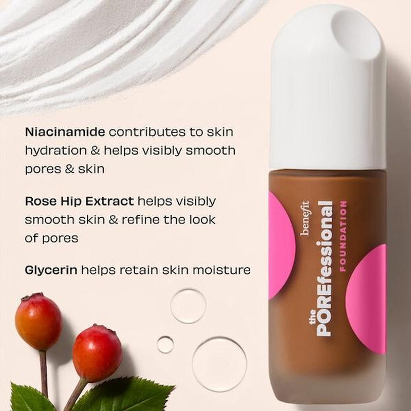 Benefit Cosmetics NEW! the Porefessional Blurring & Smoothing Foundation with Niacinamide